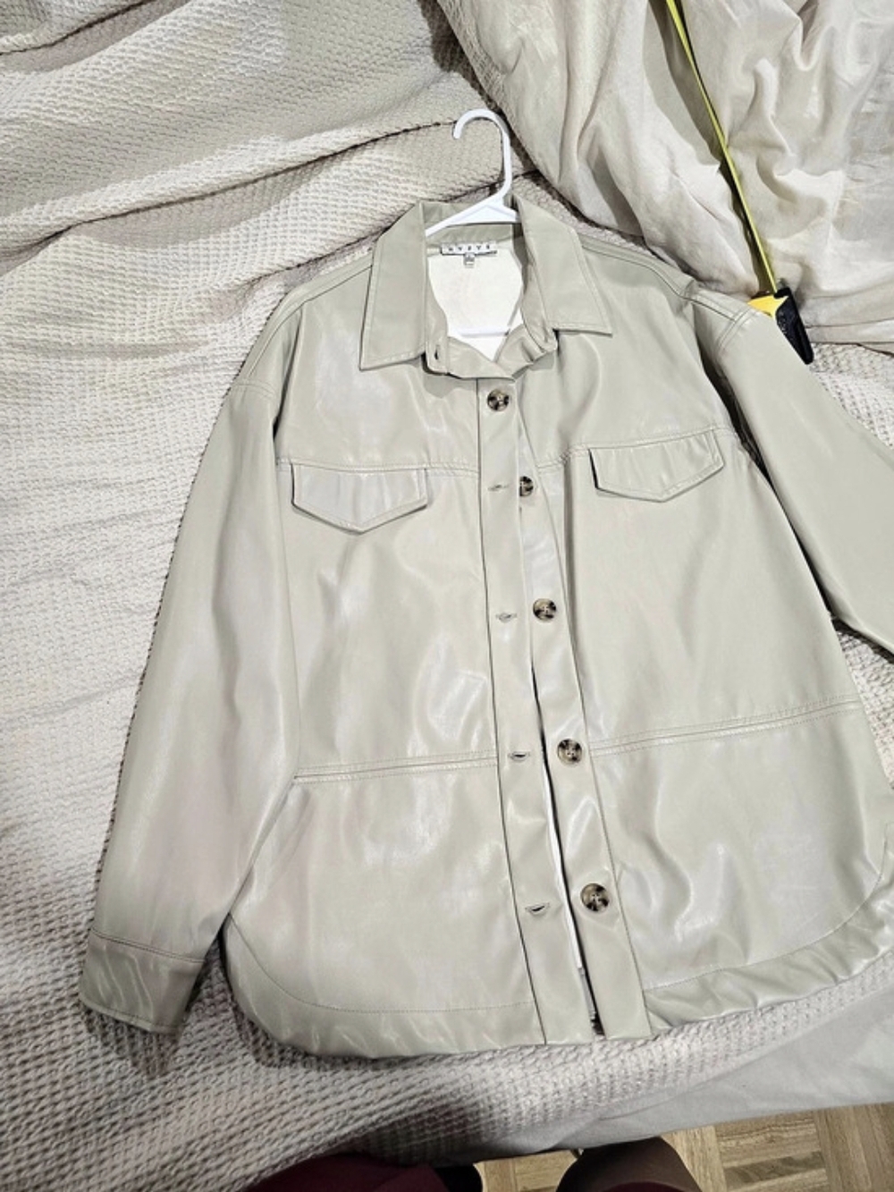 HYFVE Cream Button-Front Jacket Like New
